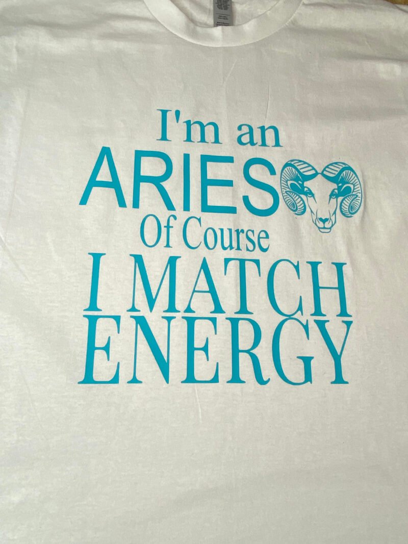 "I'm an Aries" t-shirt